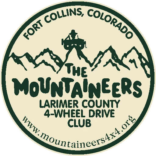 The Mountaineers Larimer County 4-Wheel Drive Club logo